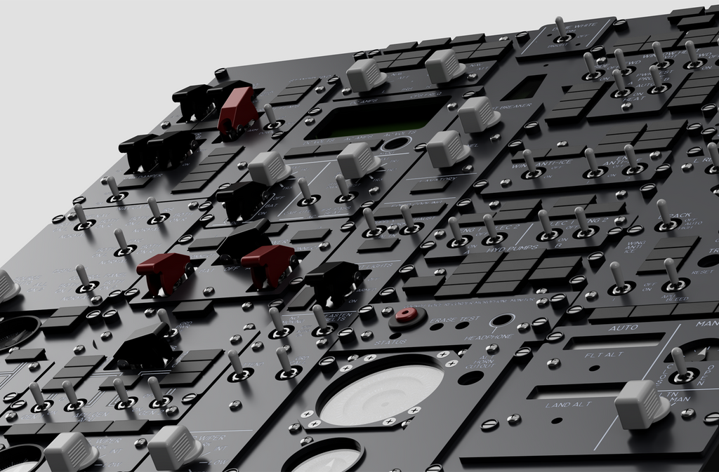 Mach .737 Overhead Panel