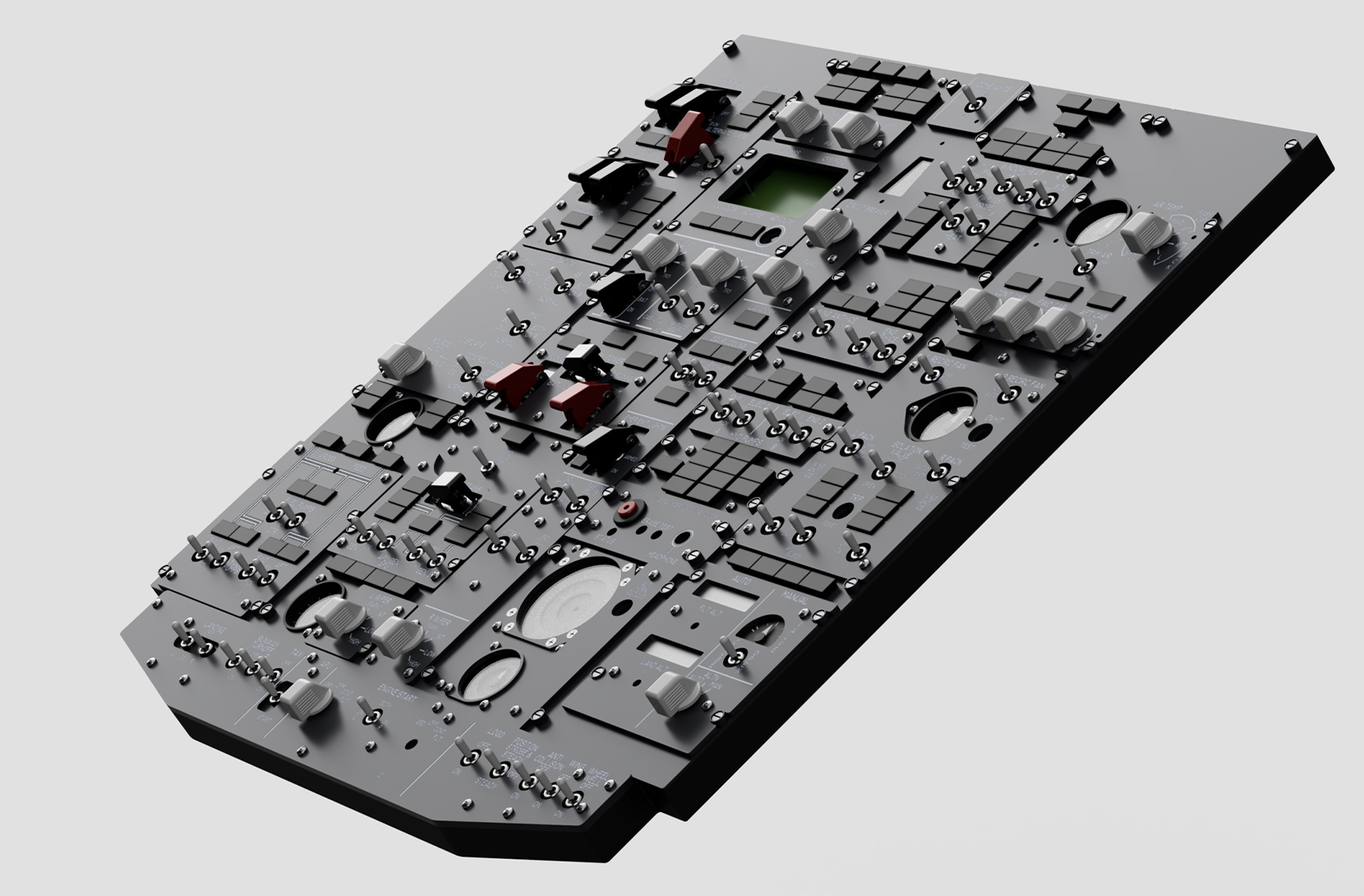 Mach .737 Overhead Panel