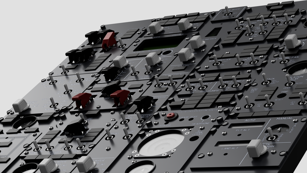 Mach .737 Overhead Panel