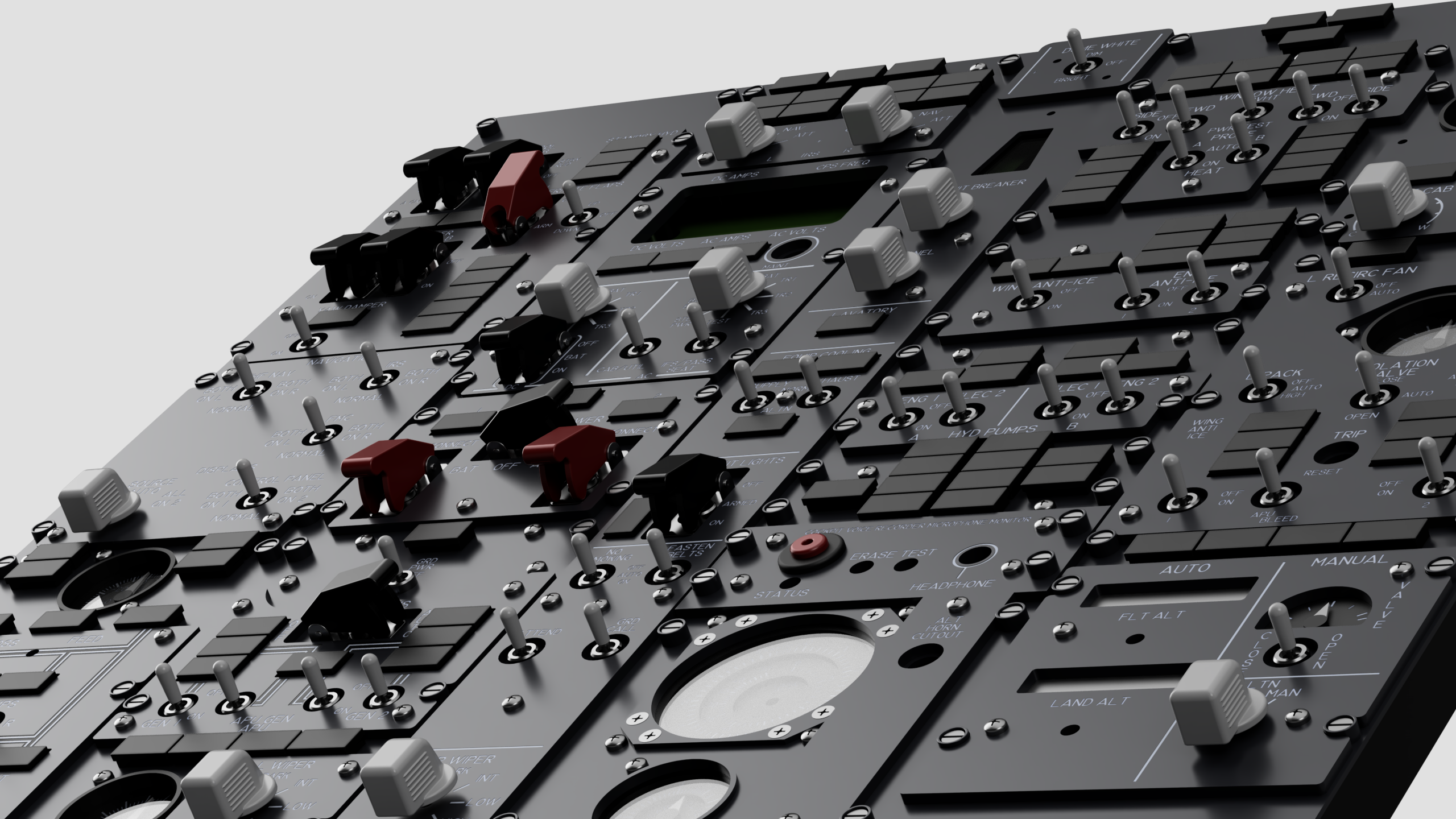Mach .737 Overhead Panel
