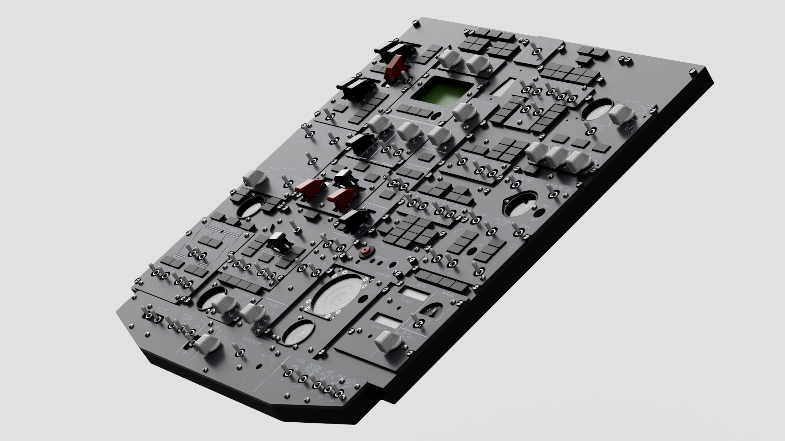Mach .737 Overhead Panel